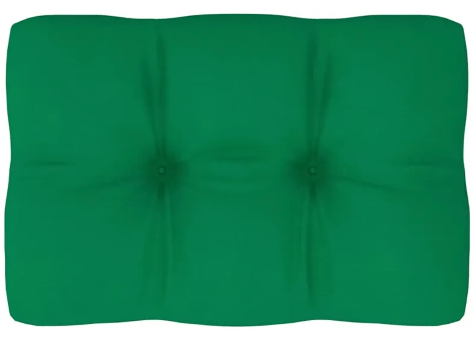 vidaXL Pallet Sofa Cushion Green 23.6"x15.7"x4.7"