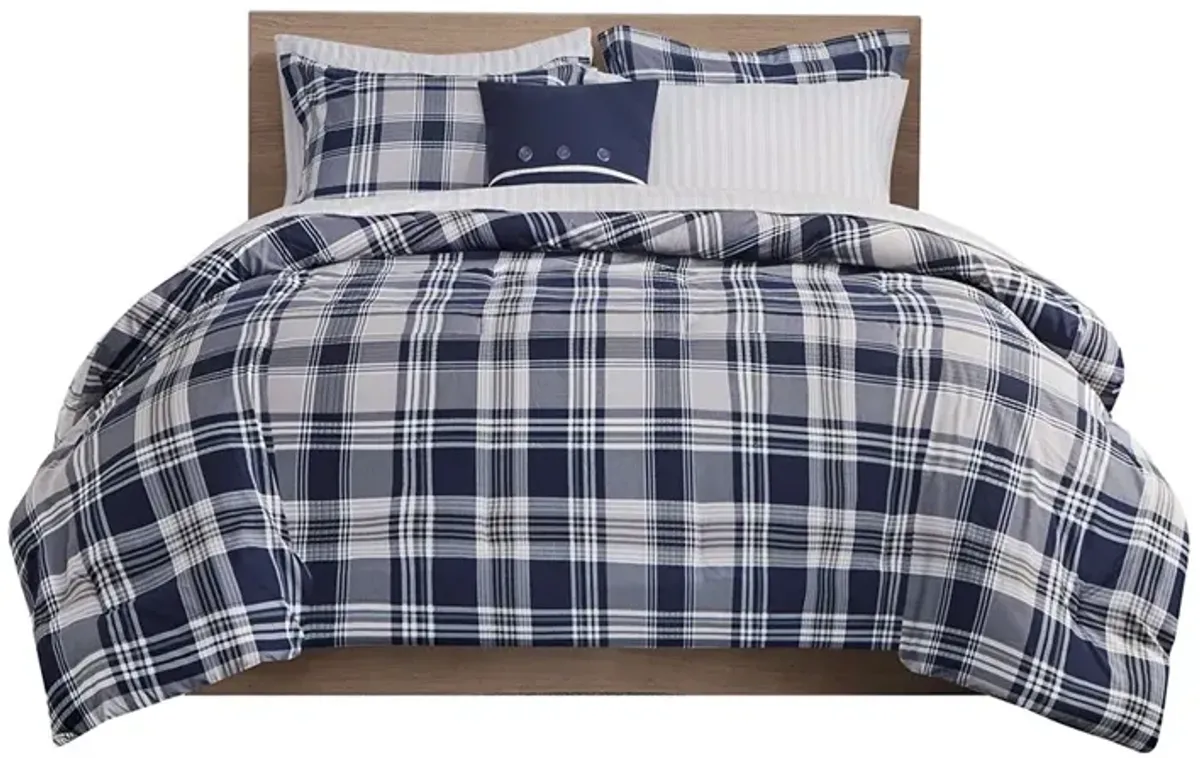 Gracie Mills Linwood 8-Piece Comforter Set with Sheets