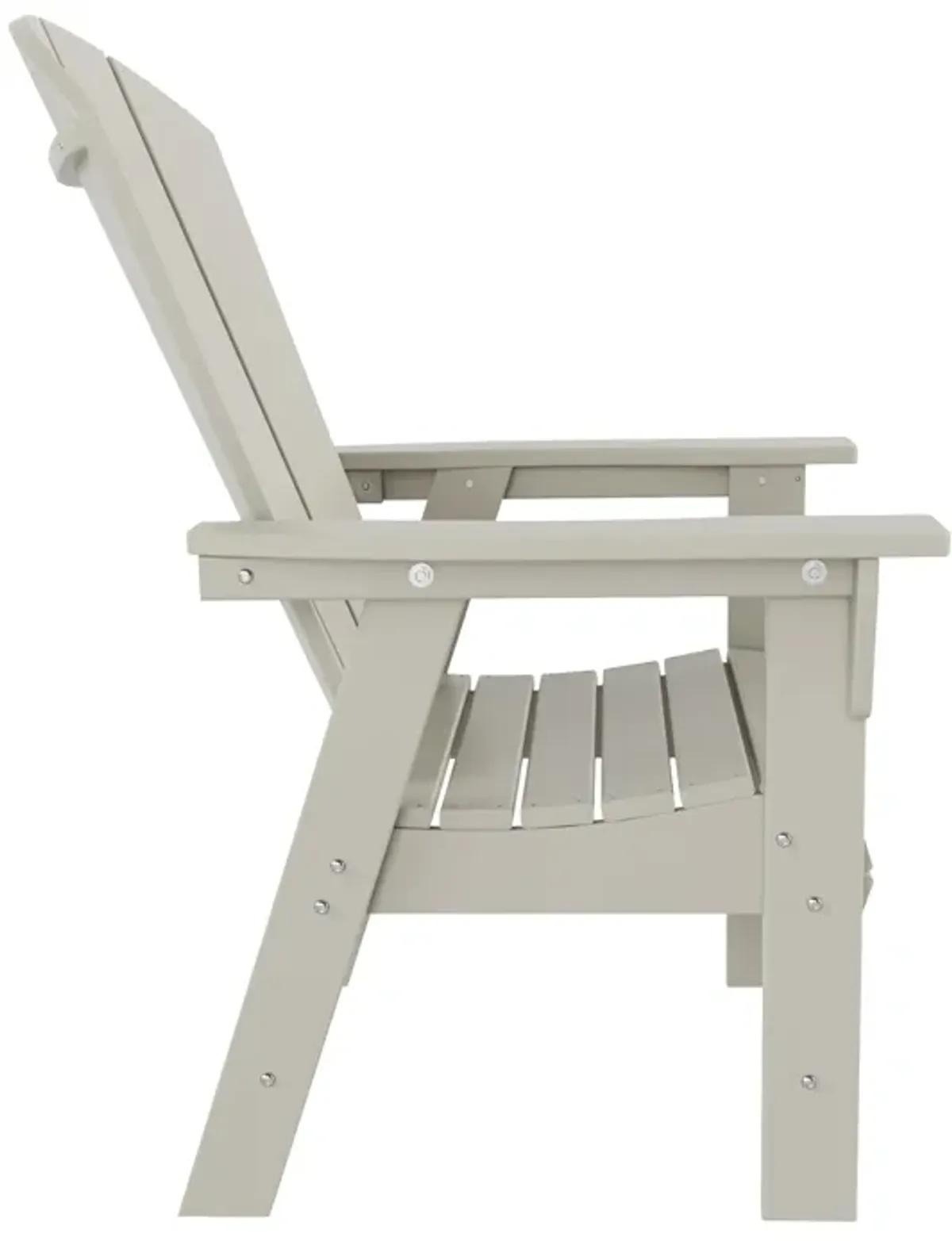 WestinTrends Outdoor Patio Adirondack Dining Chair