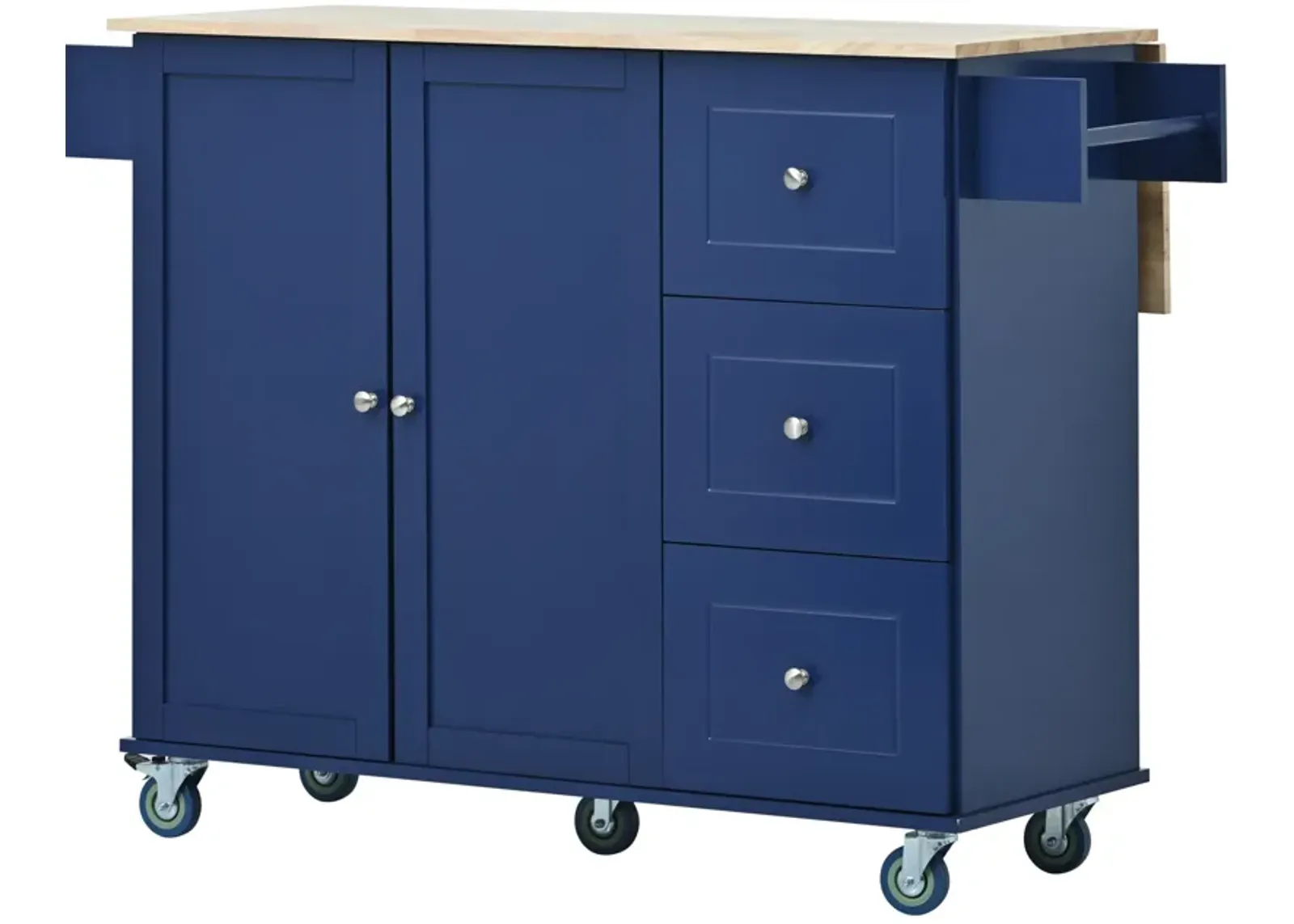 Merax Rolling Mobile Kitchen Island