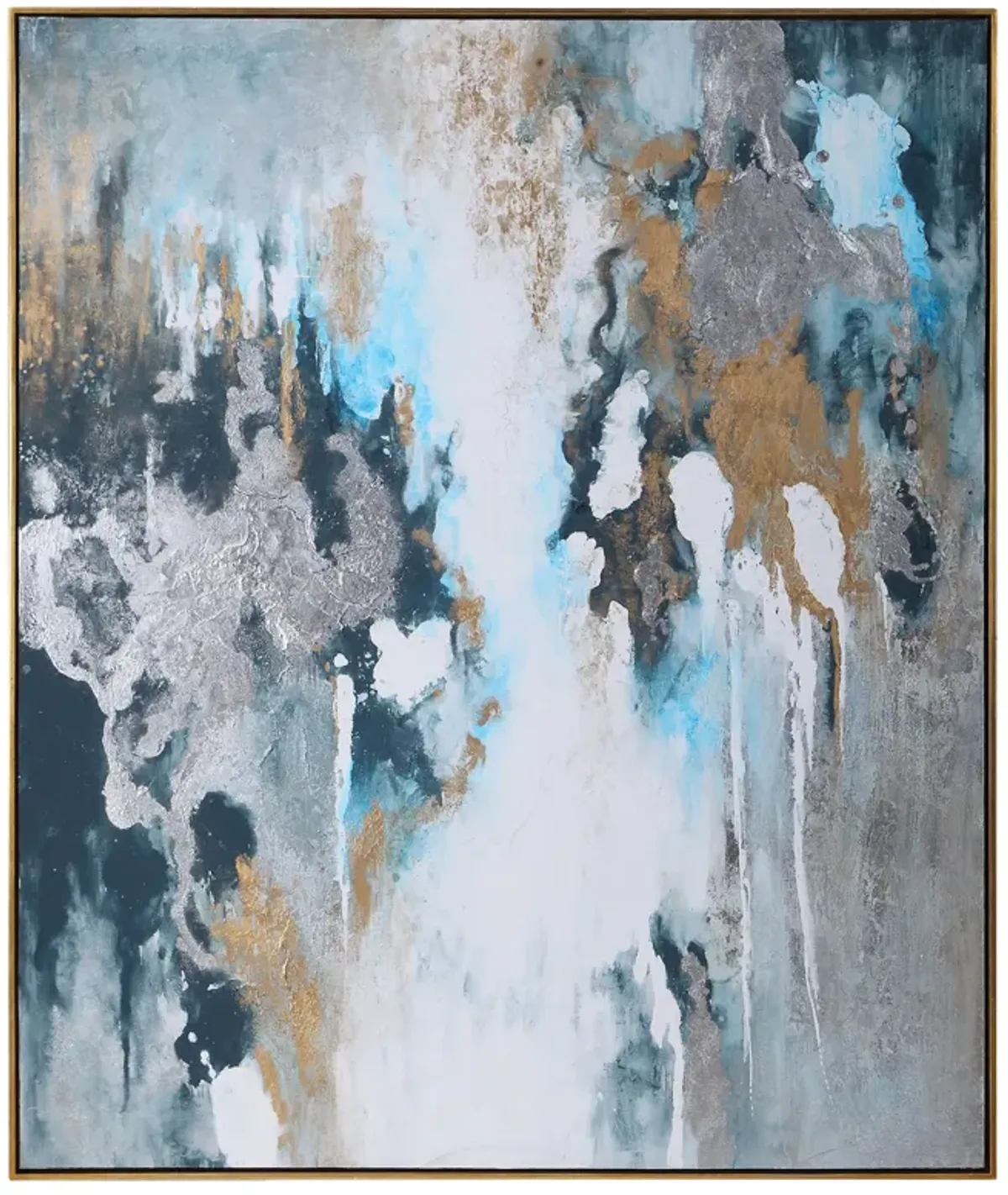 Stormy Seas Hand Painted Canvas