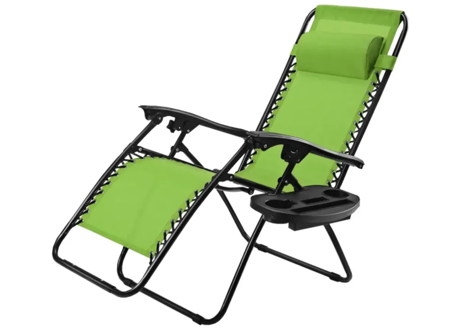 Hivvago Outdoor Folding Zero Gravity Reclining Lounge Chair