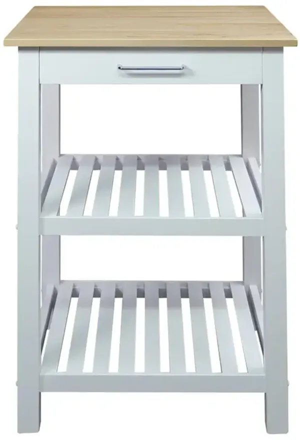 American Trails Sunrise Kitchen Island with American Maple Top