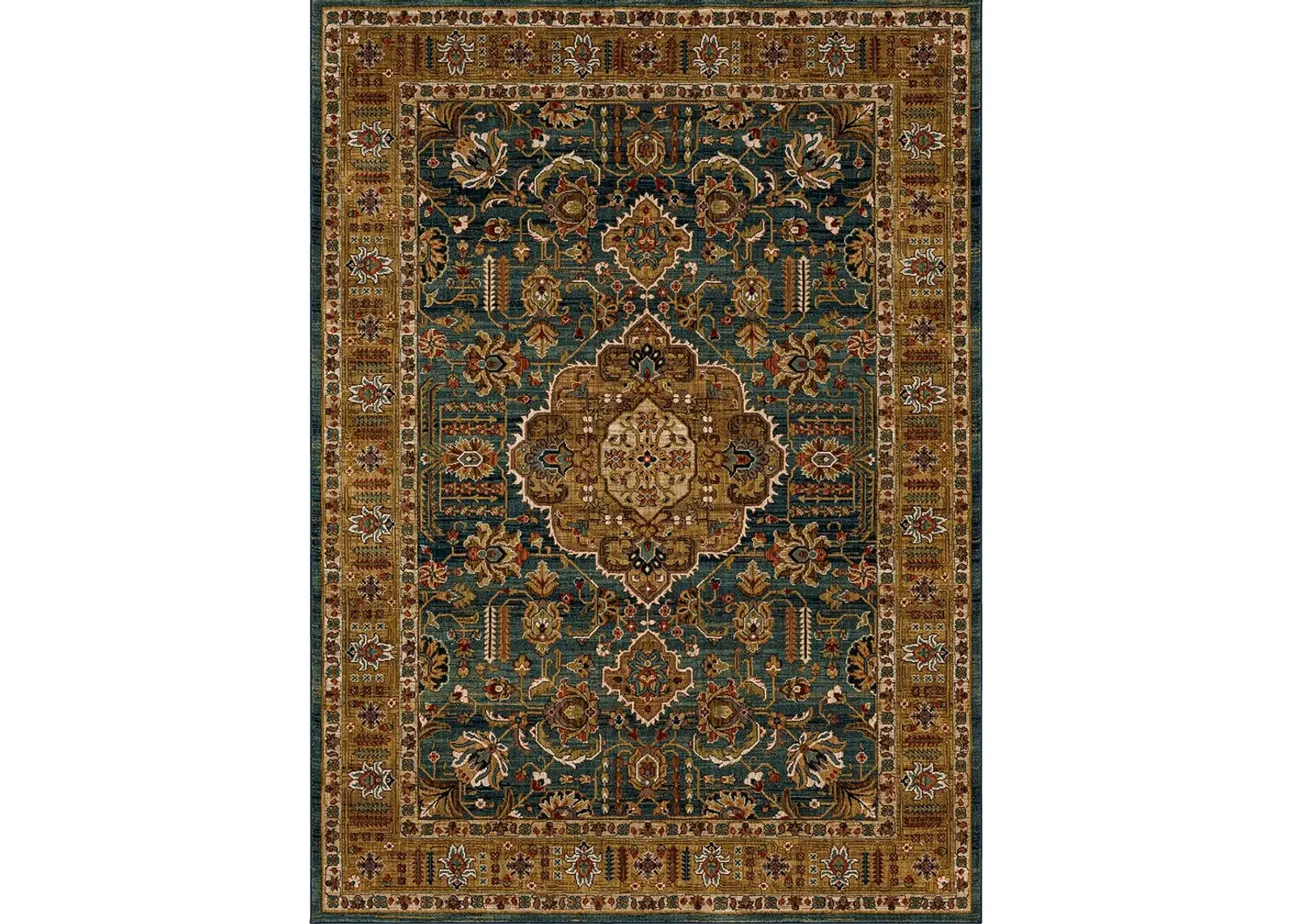 Spice Market Aksum Aquamarine 2' x 3' Rug