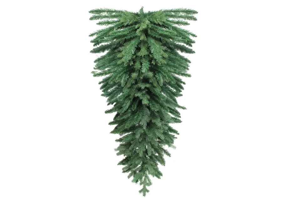 60" Green Pine Artificial Christmas Teardrop Swag - Unlit