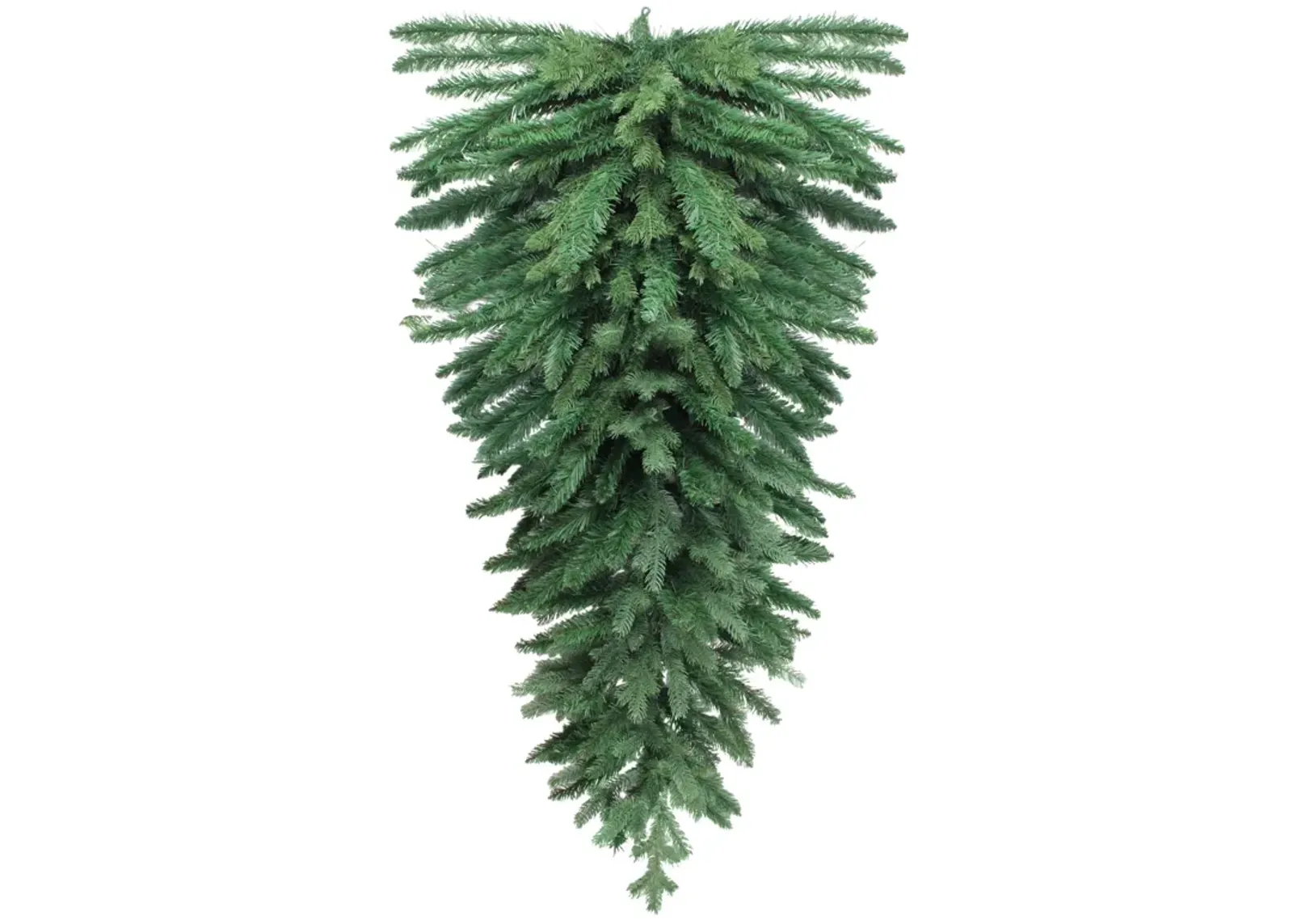 60" Green Pine Artificial Christmas Teardrop Swag - Unlit