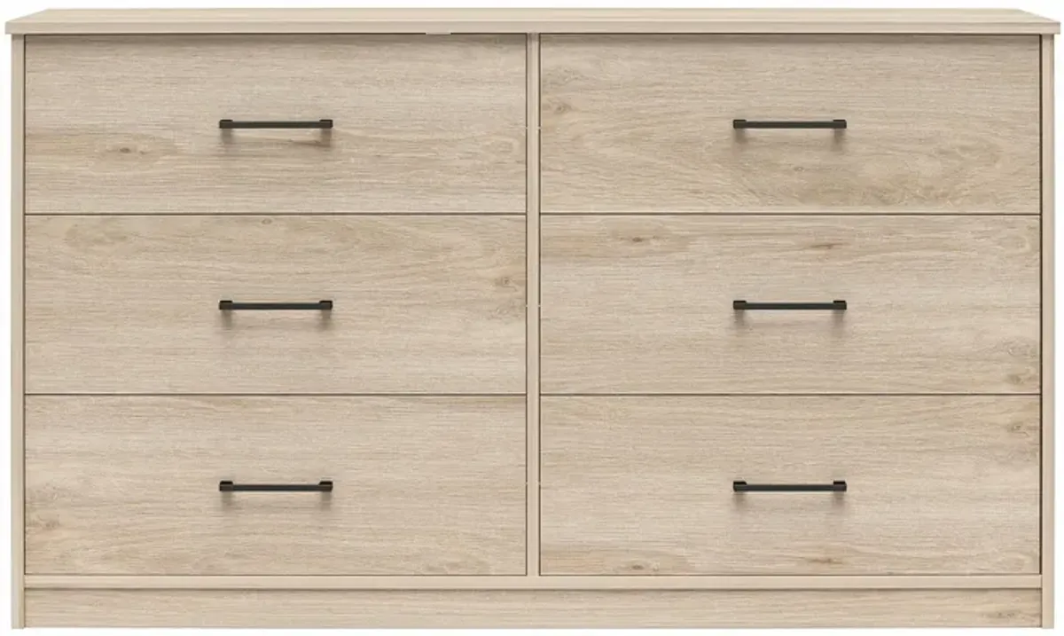 BrEZ Build Pearce Wide 6 Drawer Dresser