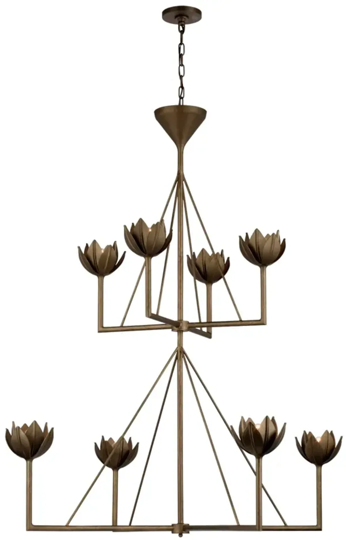 Alberto Large 2 Tier Chandelier