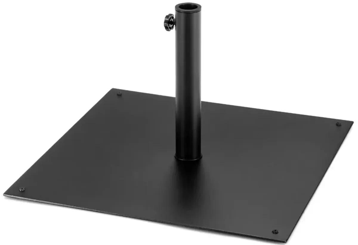 40 lbs Square Umbrella Base Stand for Backyard and Patio Umbrella Stability