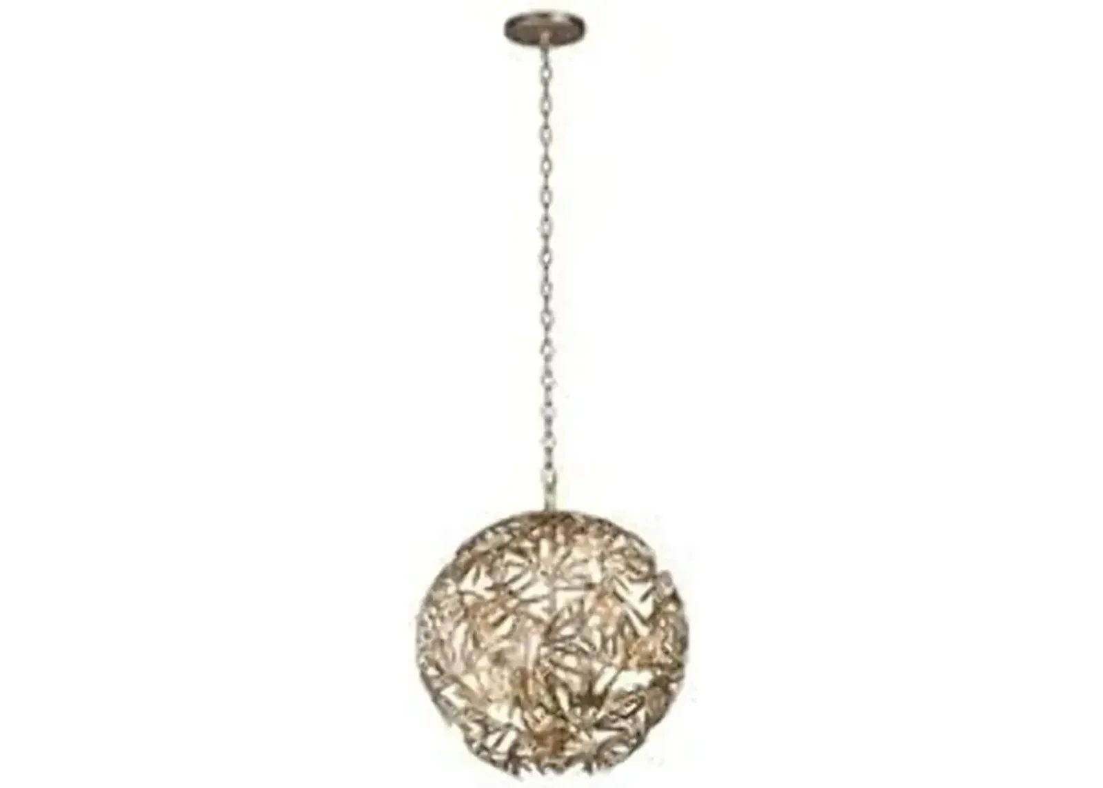 Belen Kox Organic Leaf Spherical Pendant Light, Belen Kox