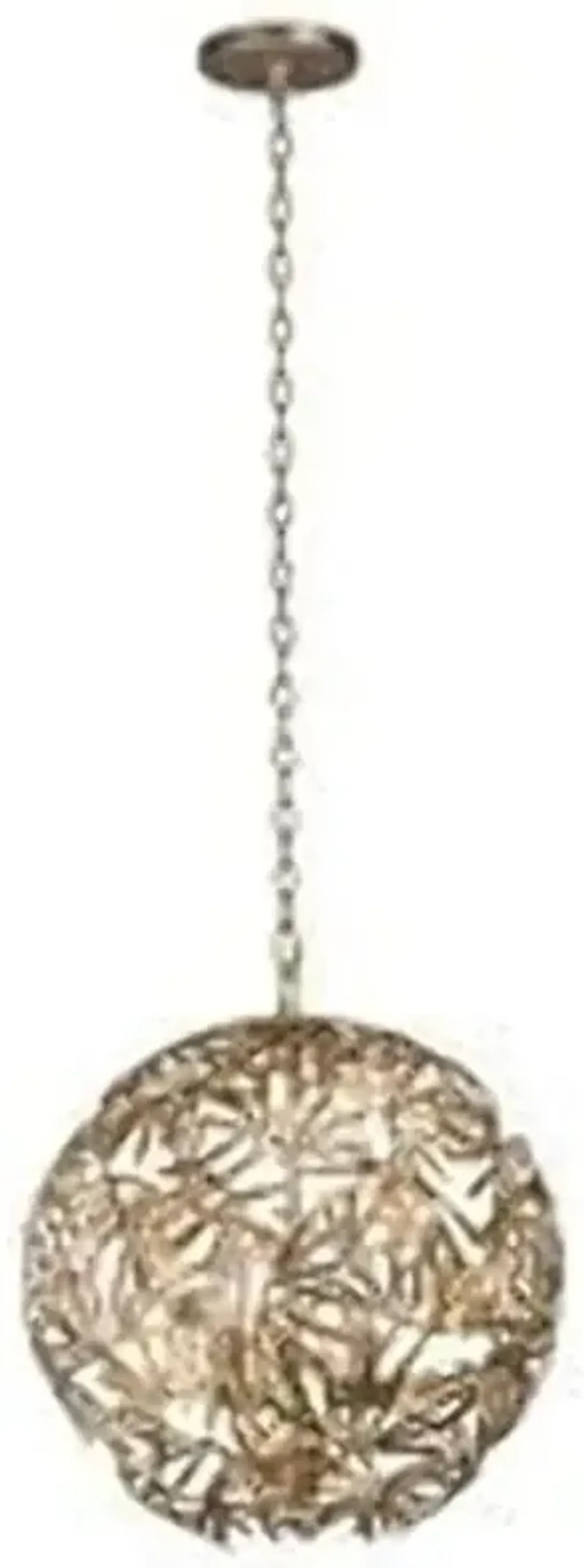 Belen Kox Organic Leaf Spherical Pendant Light, Belen Kox