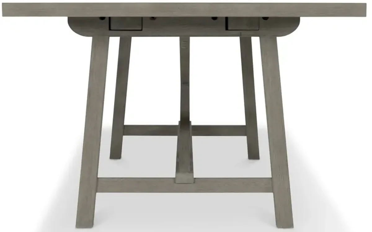 Albion Dining Table in Gray