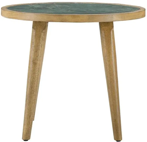 Novato End Table w Sintered Stone