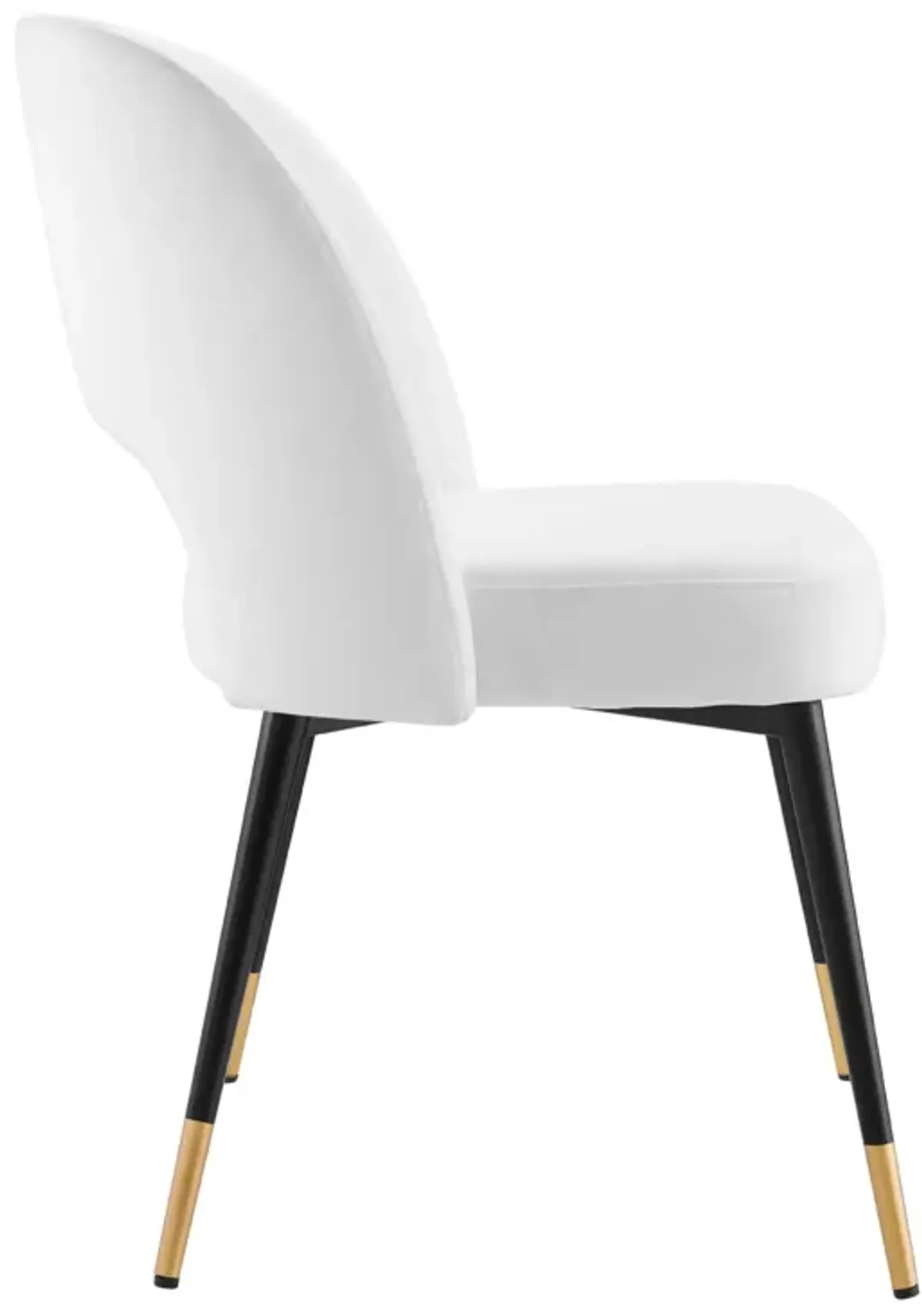 Rouse Performance Velvet Dining Side Chairs - Set of 2