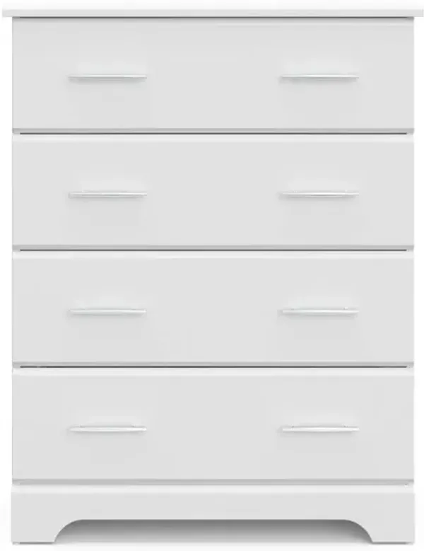 Storkcraft Brookside 4 Drawer Chest (White) – GREENGUARD Gold Certified