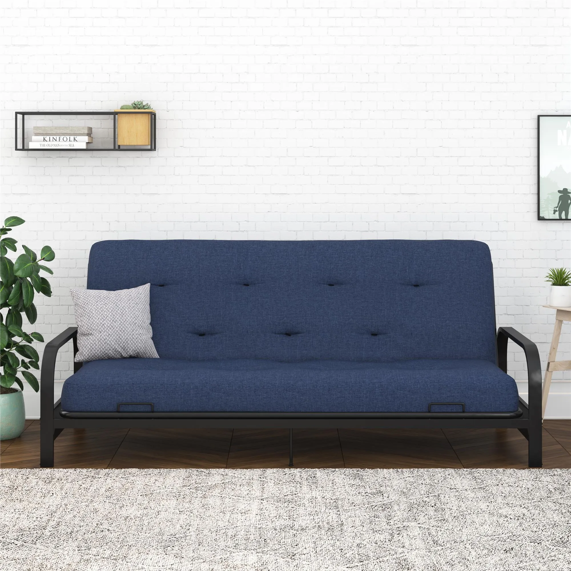 Bria 8" Independently Encased Coil Futon Mattress