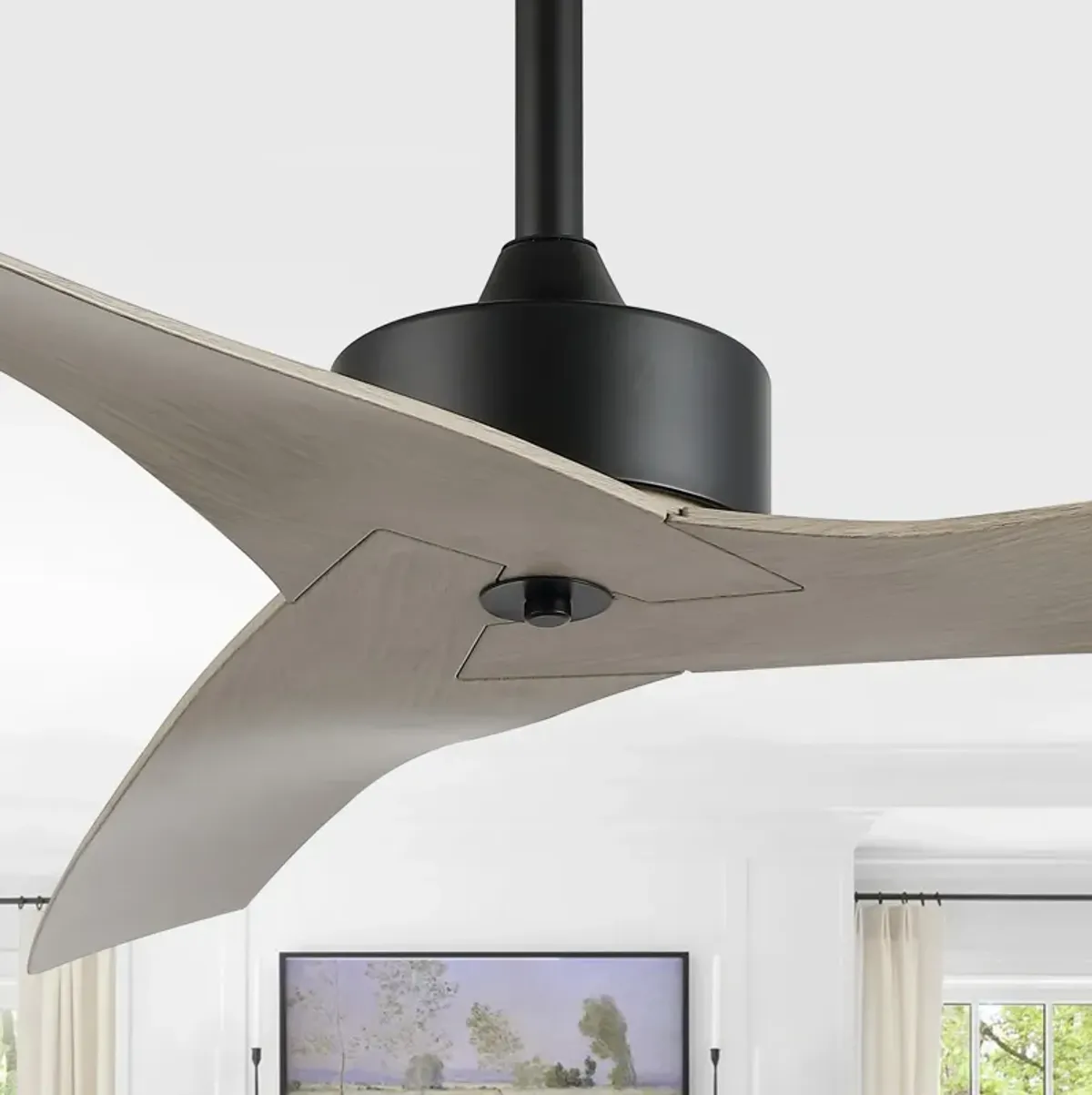 Aldrin Modern Minimalist Iron/Plastic Razor Ceiling Fan