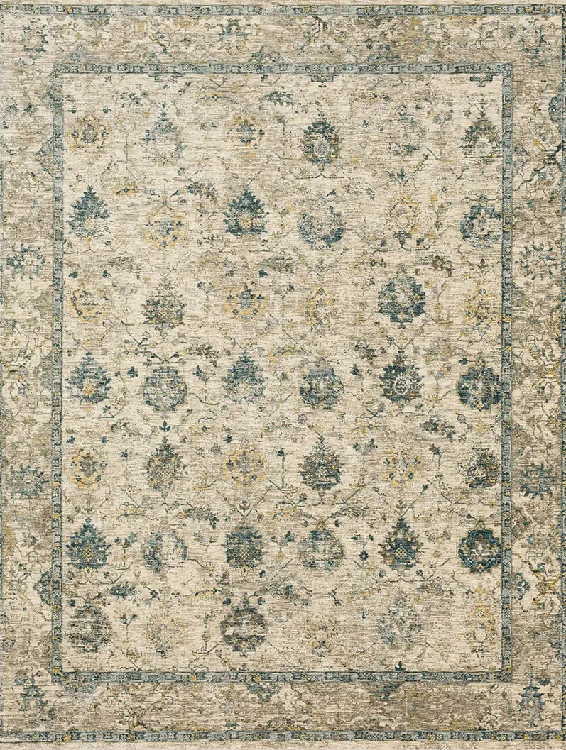 Marash Darica Cream 2' 7" X 7' 3" Rug