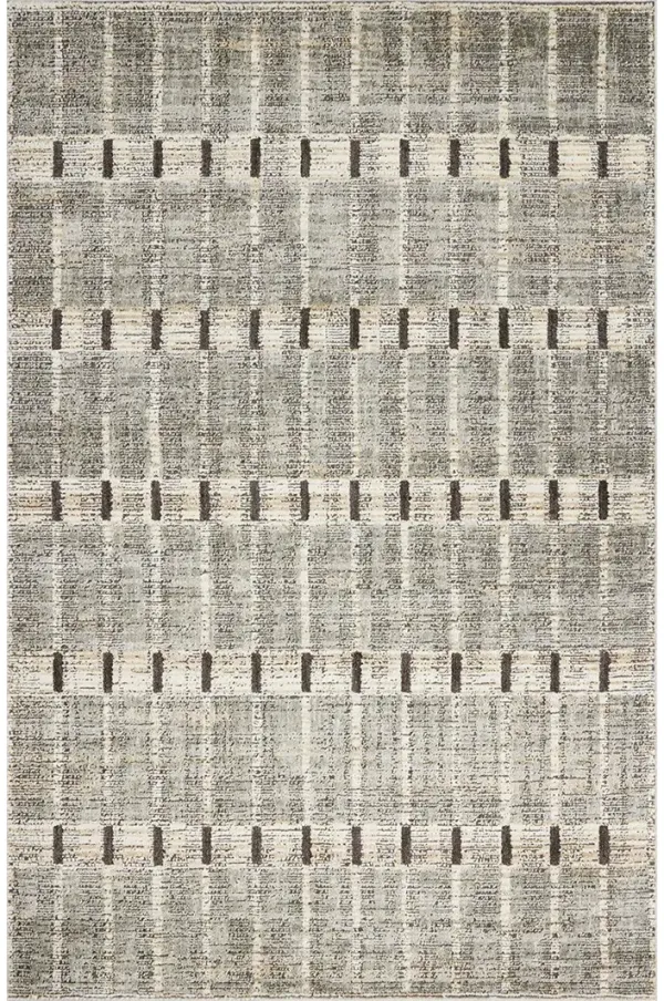 Bleecker BLE04 Sage/Granite 9'2" x 13' Area Rug by Jeremiah Brent x Loloi