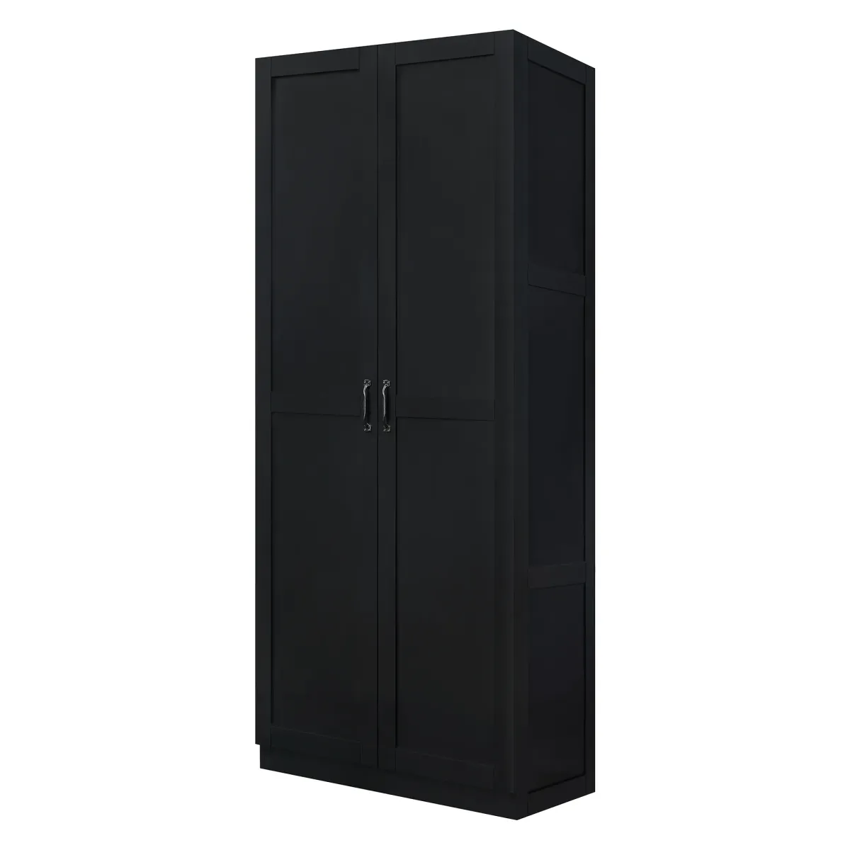 Hopkins Black Storage Closet (Set of 2)
