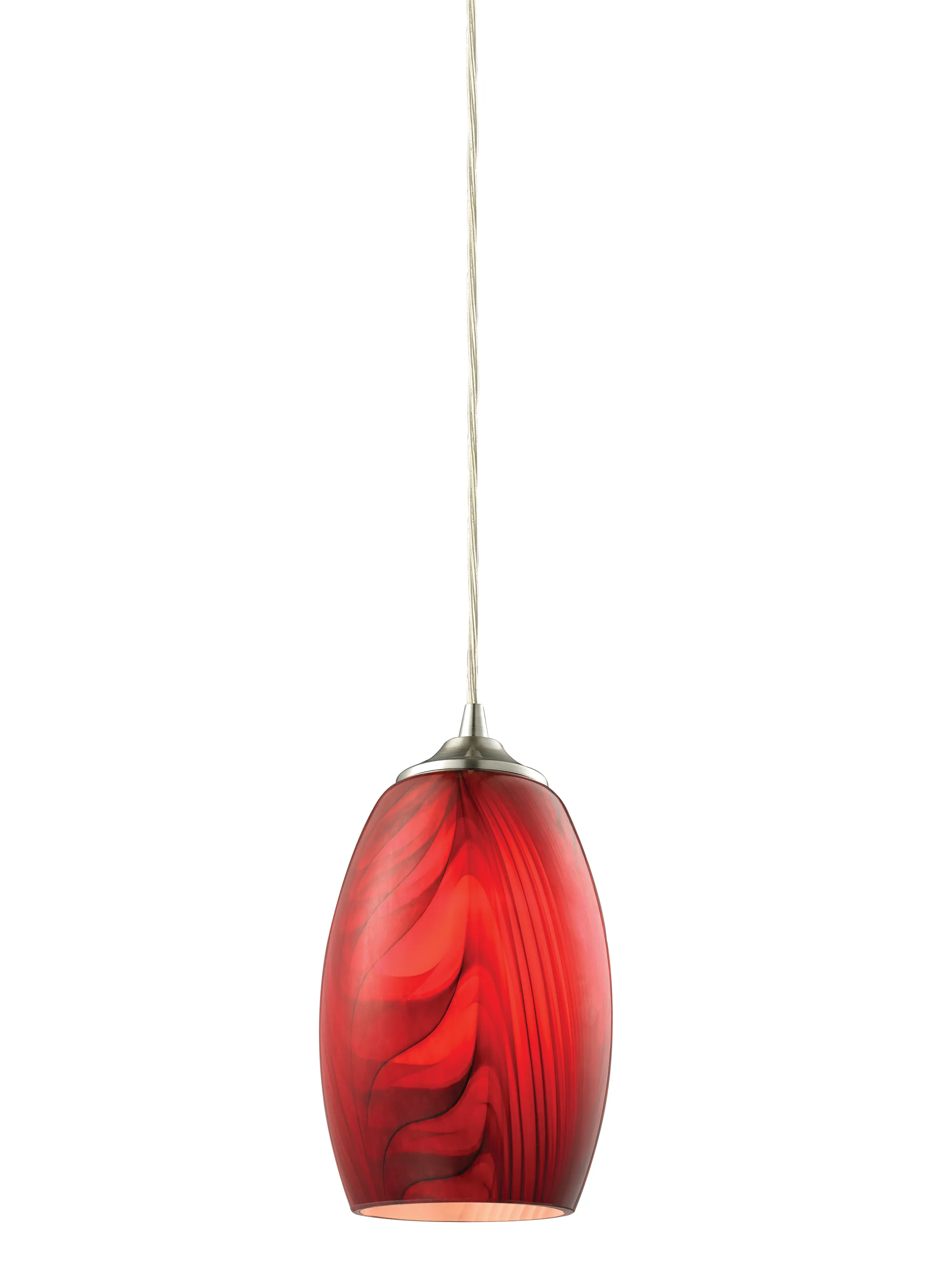 Tidewaters Mini Red Pendant