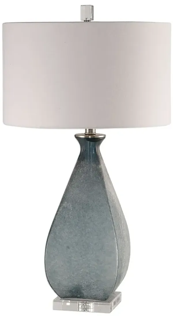 Uttermost Atlantica Ocean Blue Lamp