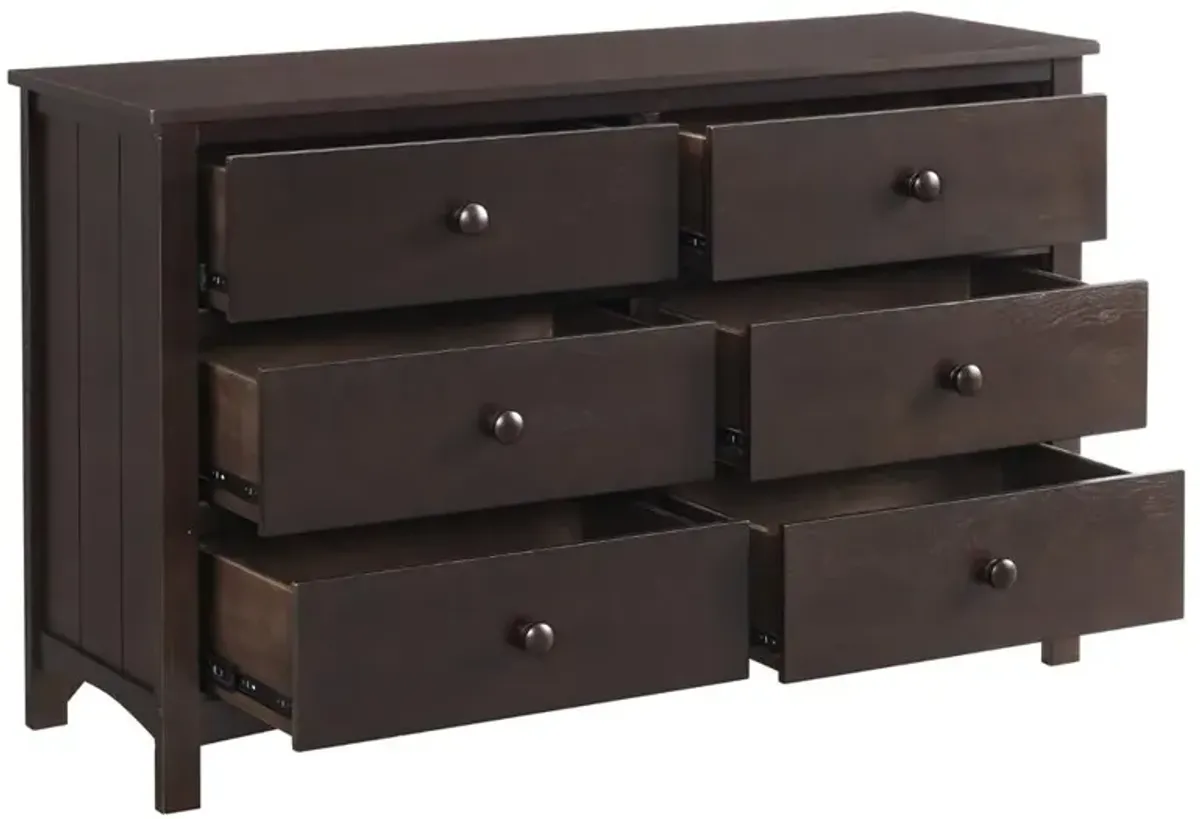 Oxford Baby Universal Rta 6 Dr Dresser Espresso