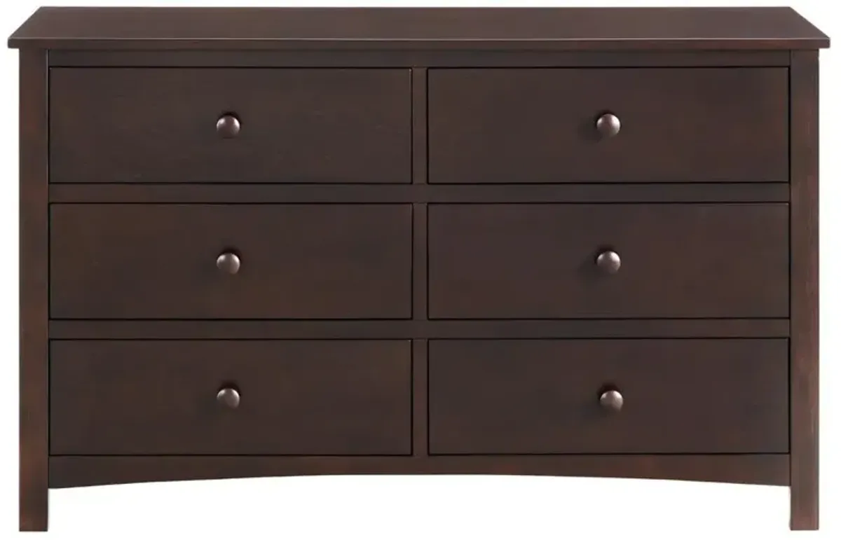 Oxford Baby Universal Rta 6 Dr Dresser Espresso