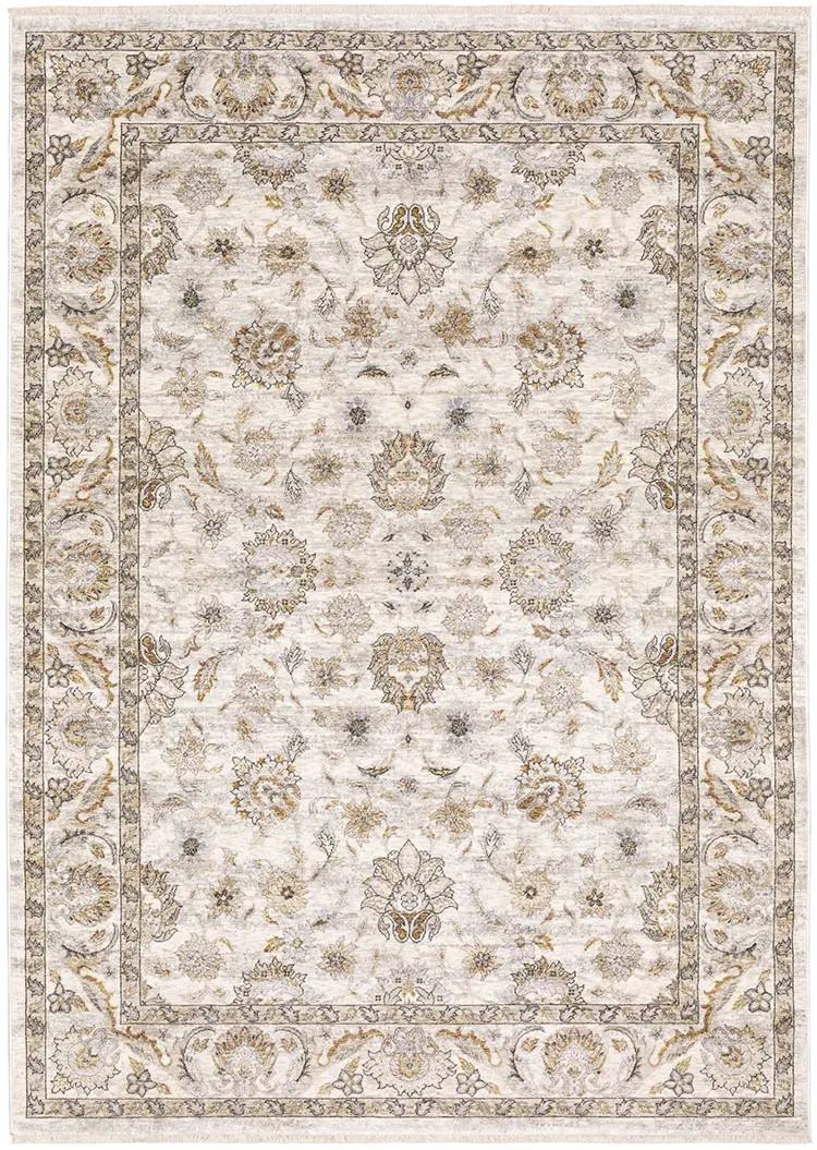 Maharaja 6'7" x 9'6" Ivory Rug