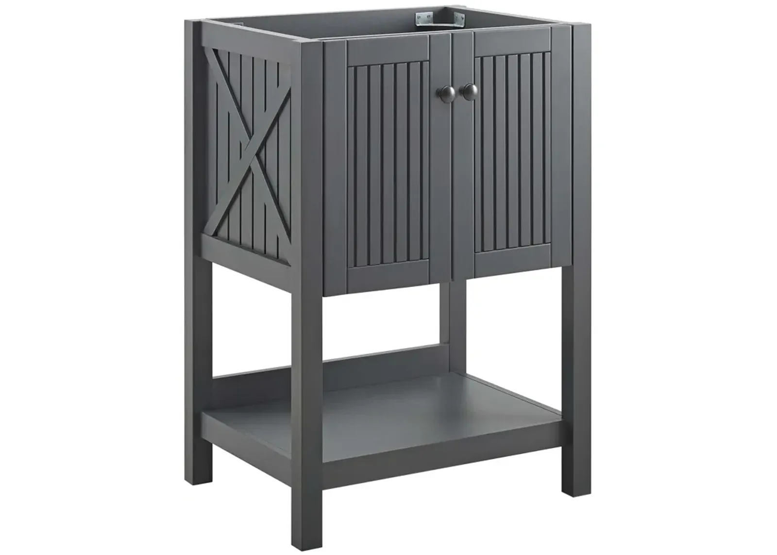 Steam 23" Bathroom Vanity Cabinet (Sink Basin Not Included)