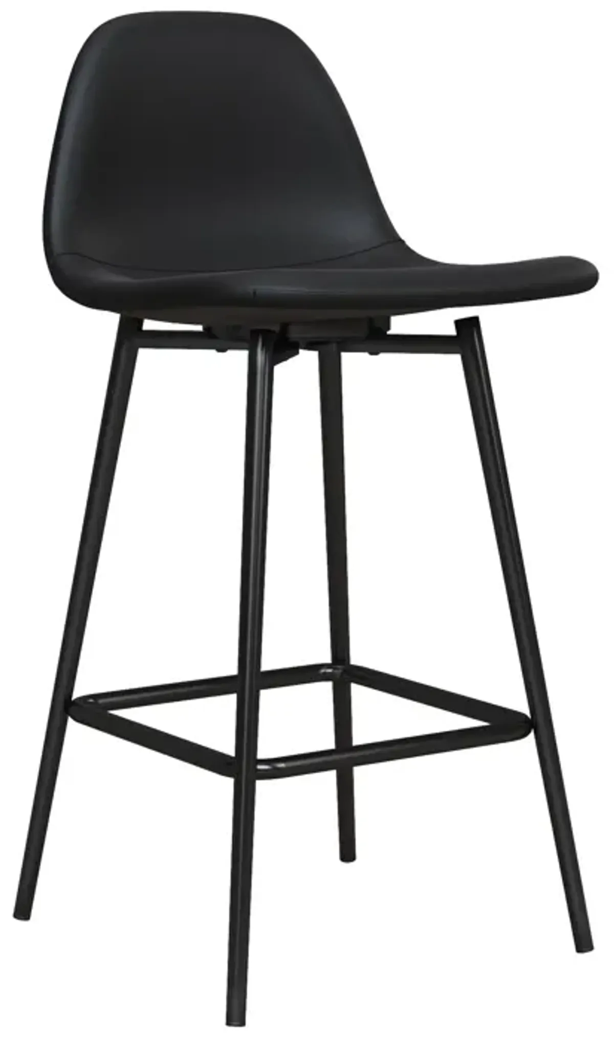 REALROOMS Brandon Upholstered Counter Height Bar Stool