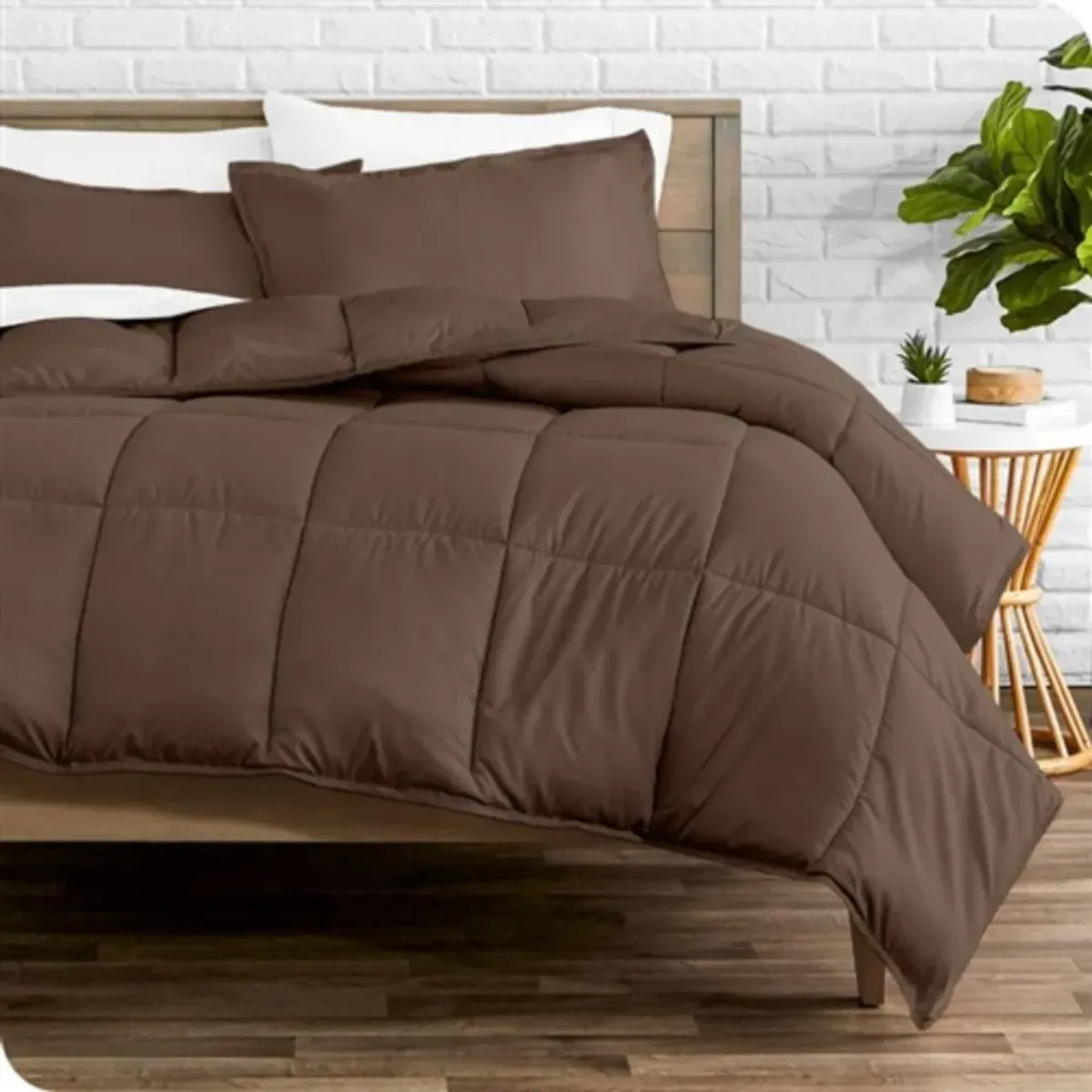 All-Season Down Alternative Comforter Set – Soft Touch with Quilted Design