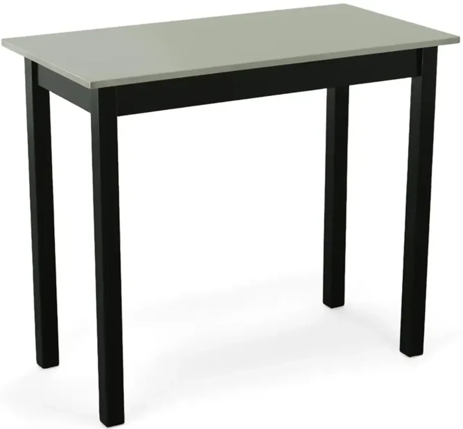 Carolina Living Carter Stainless Steel Top Bar Table - Black