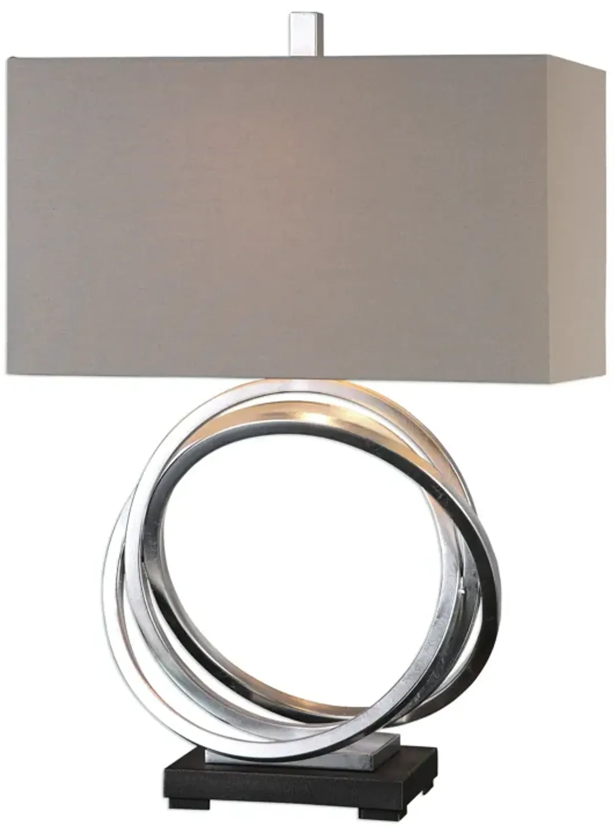 Uttermost Soroca Silver Rings Lamp