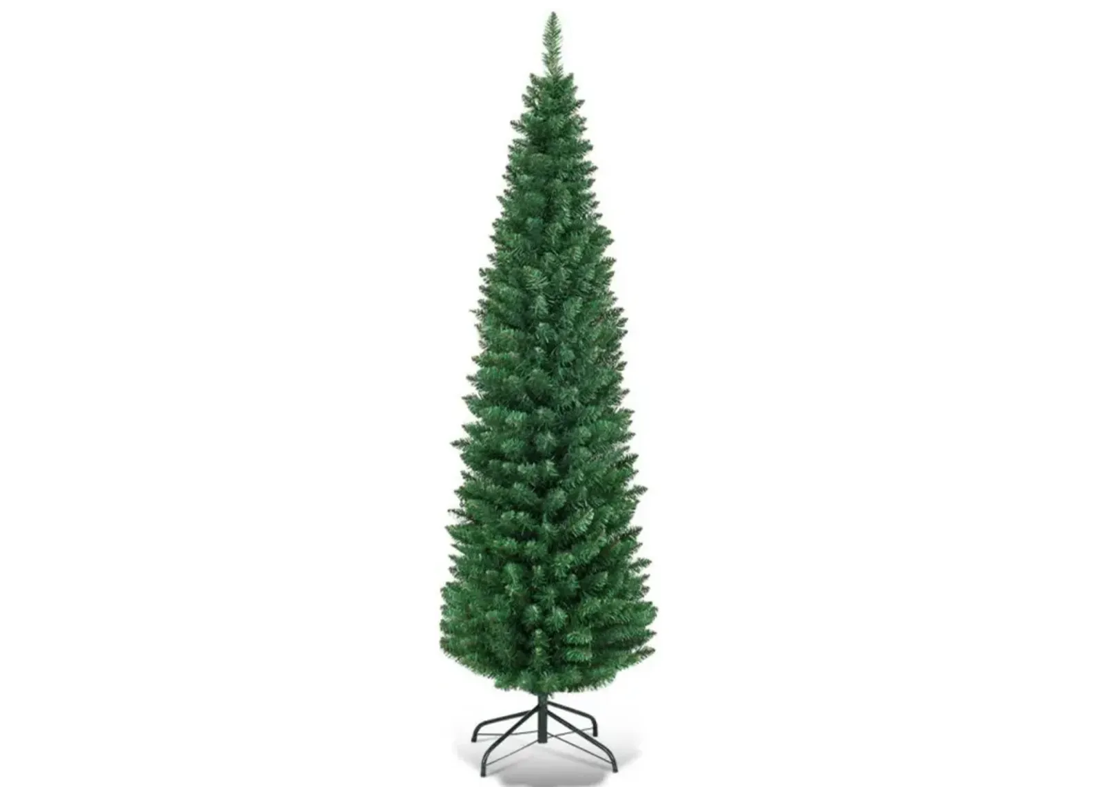 PVC Artificial Slim Pencil Christmas Tree