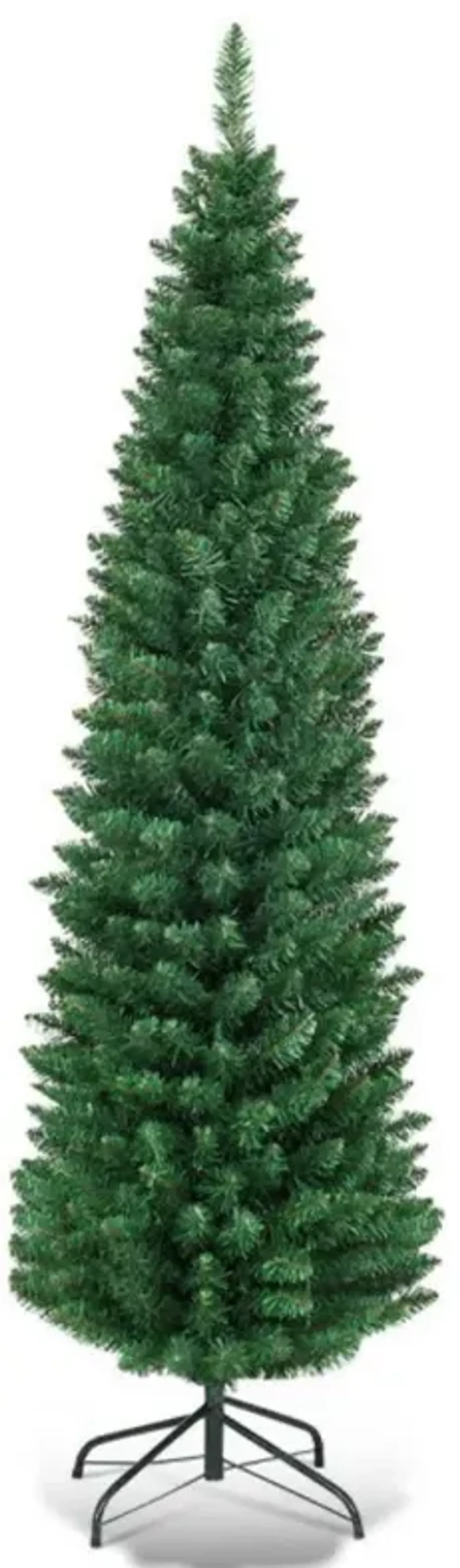 PVC Artificial Slim Pencil Christmas Tree