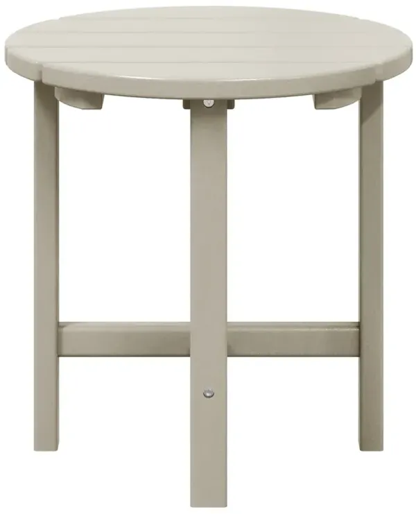 WestinTrends Adirondack Round Outdoor Side Table