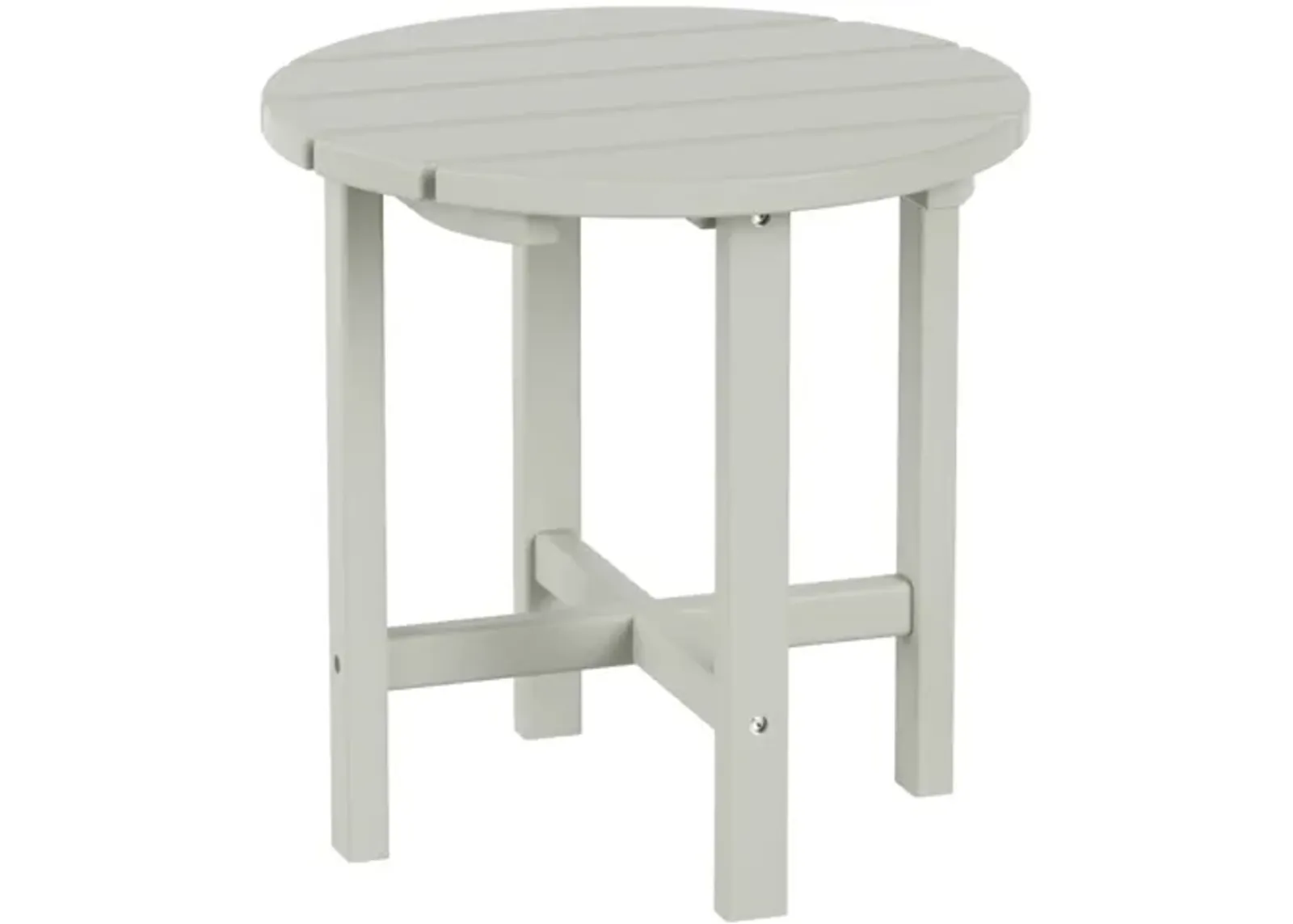 WestinTrends Outdoor Patio Round Adirondack Side Table