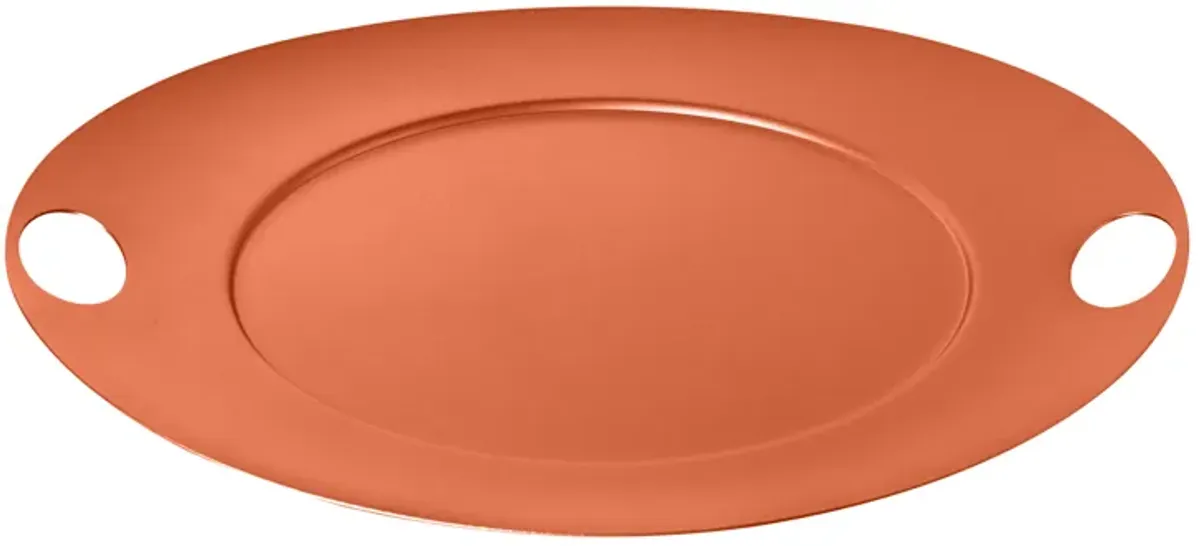 Atmosfera Saturno Medium Tray in Materic Rust