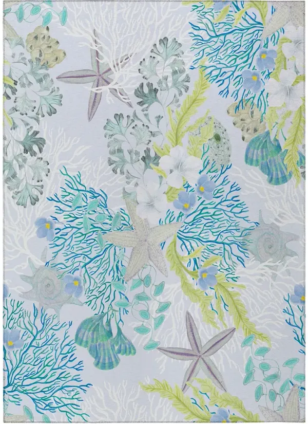 Seabreeze SZ1 Silver 3' x 5' Rug