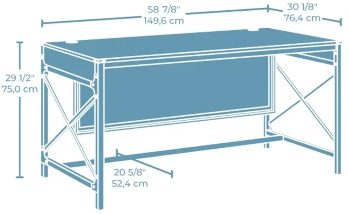 Sauder 59 x 30 Commercial Office Desk