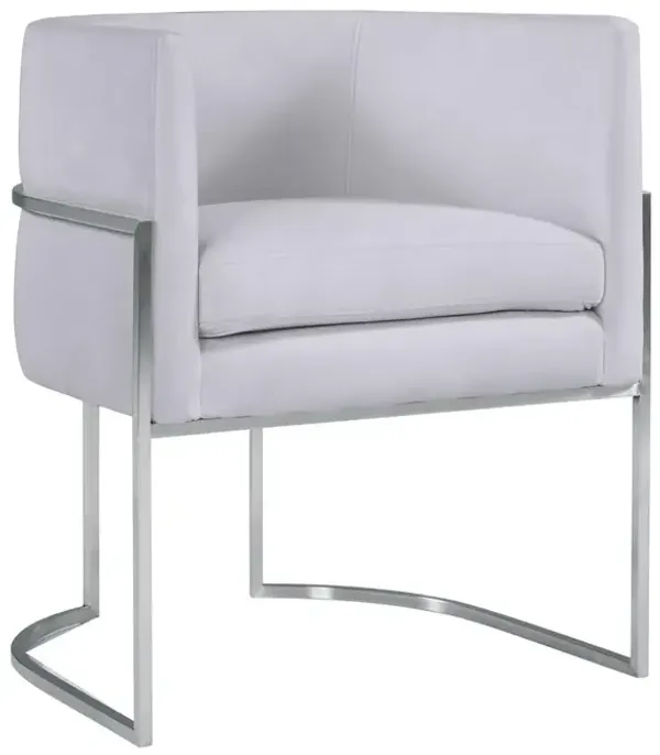 Belen Kox Luxe Velvet Silver Leg Dining Chair, Belen Kox