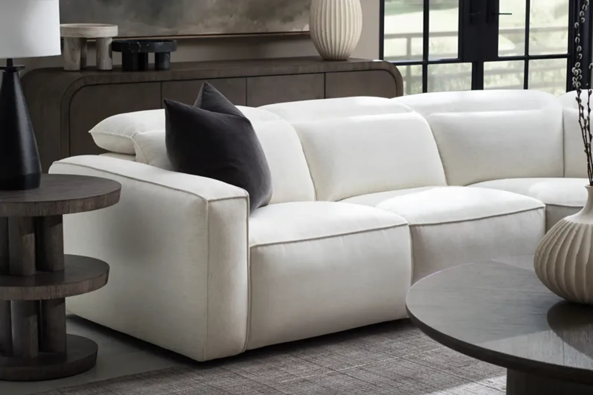 Modern Mood Round Side Table Mathis Home | Furniture.com