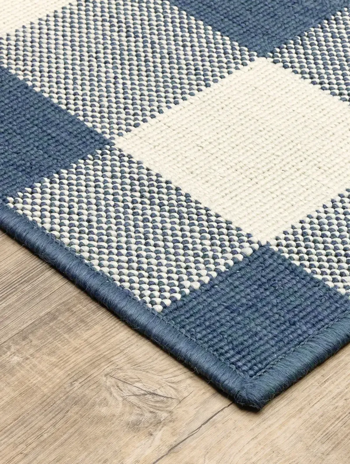 Meridian 7'10" Blue Rug