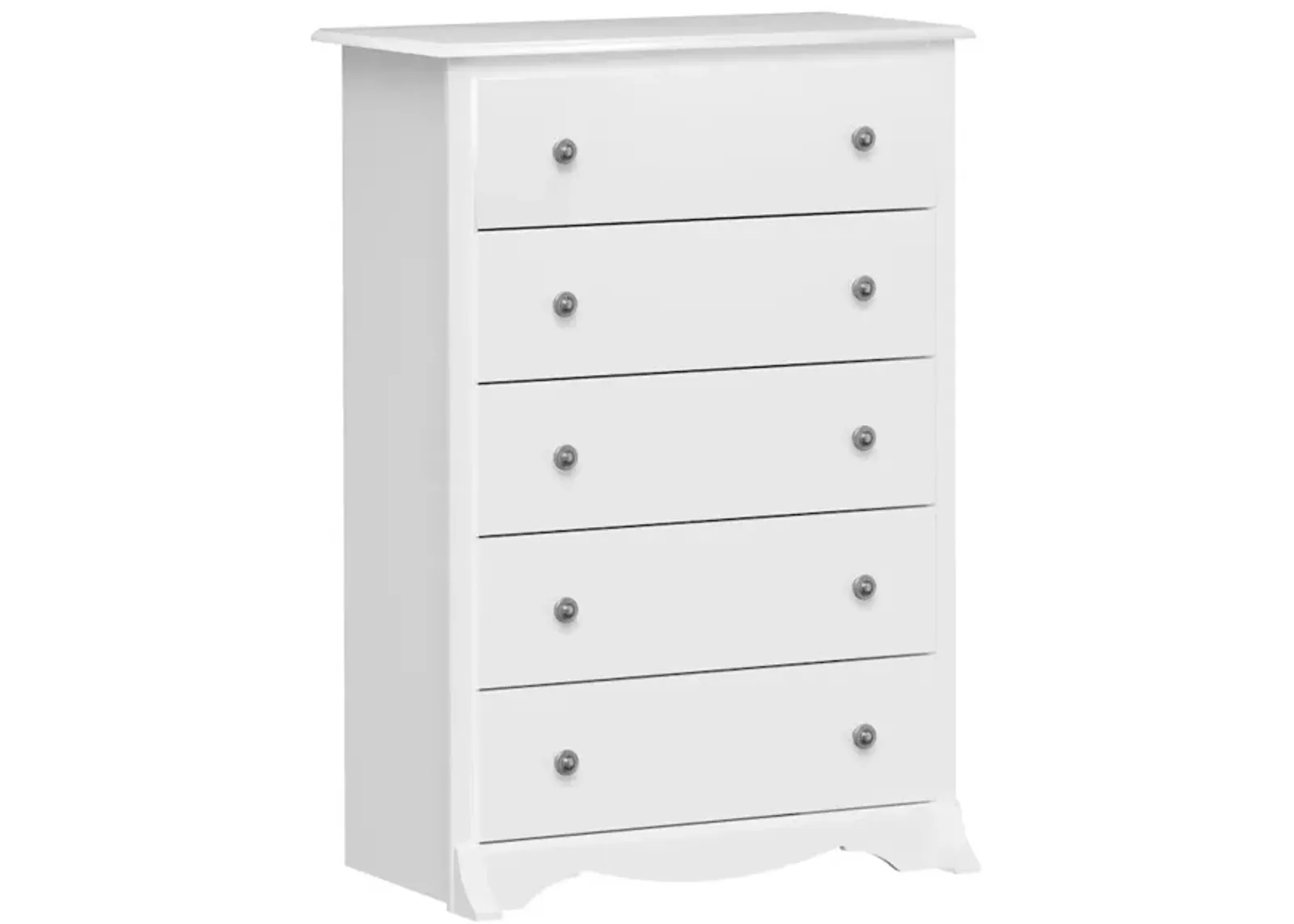 Prepac Monterey 5-Drawer Chest, White