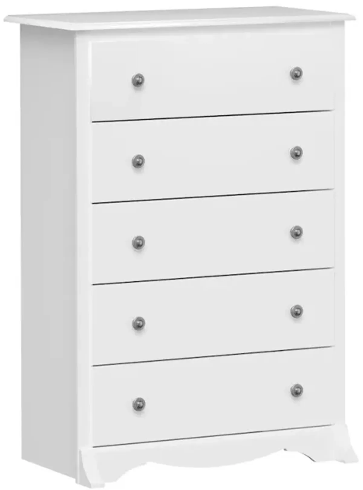 Prepac Monterey 5-Drawer Chest, White