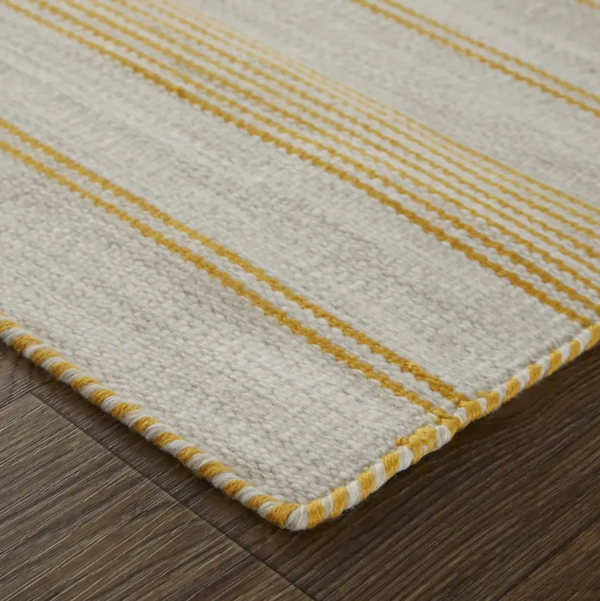 Duprine 0560F Yellow/Ivory 4' x 6' Rug