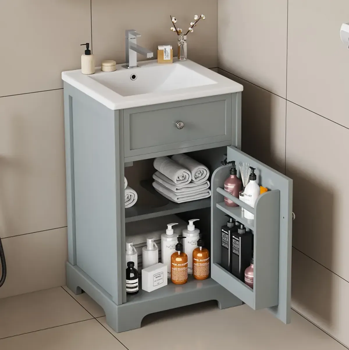 Merax 20" Bathroom Vanity with Sink