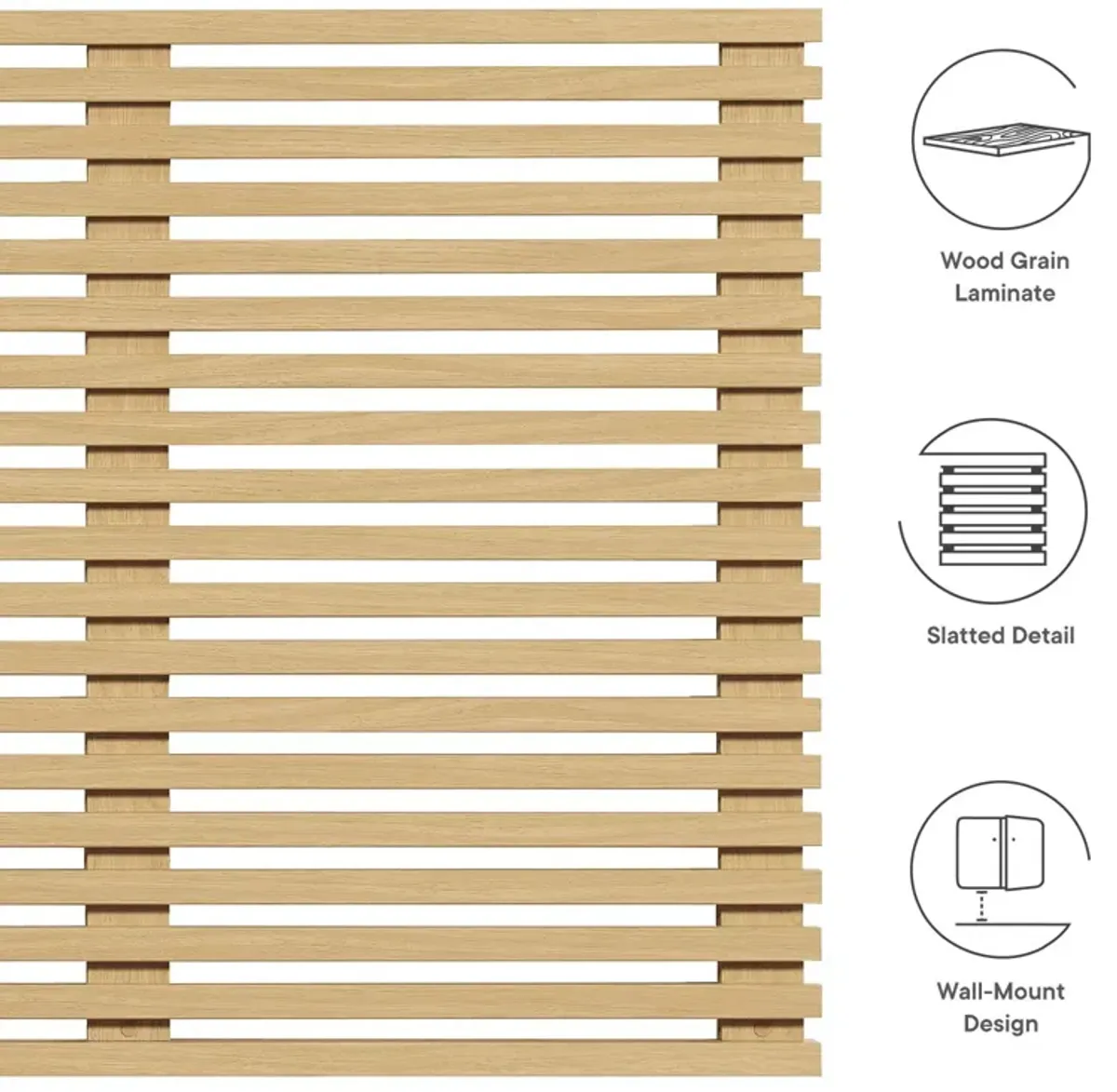 Modway - Render Wall Mount King Headboard