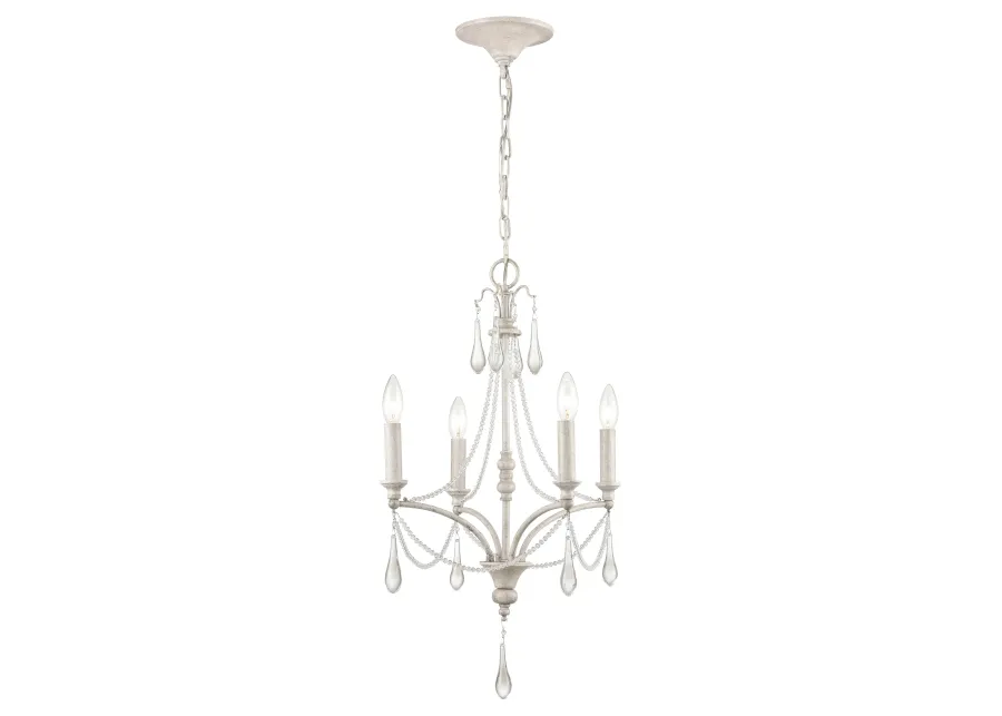 French Parlor 16'' Wide 4-Light Chandelier